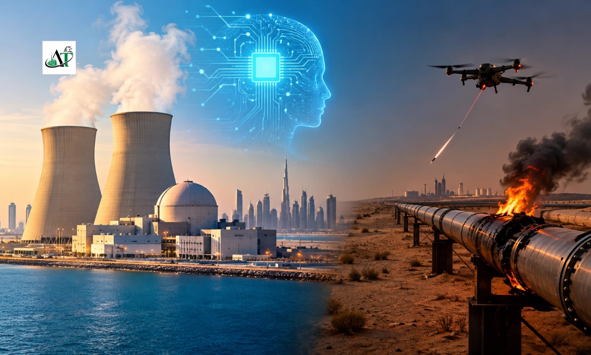 The Gulf Is Betting on Nuclear Power to Win the AI Race — While Drones Keep Hitting Its Pipelines